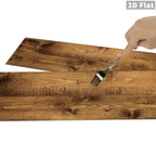 5pcs Wood Grain Floor Stickers Modern Style PVC Wall Sticker Waterproof Self-adhesive for Living room Kitchen Home Floor Decor