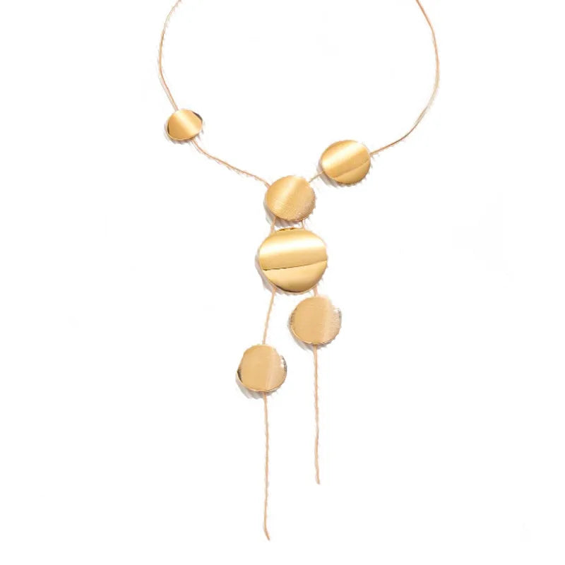 Round & Radiant – Large Long Necklace