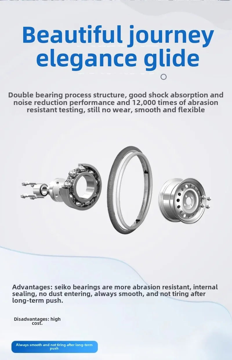 Wheelchair Wheelchair Folding Lightweight Small Elderly Special Disabled Portable Hand Push Scooter