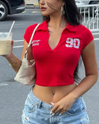 Ladies Sport Crop Top