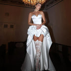 Eightree Modern Wedding Dresses 2025 A-Line Bridal Gowns Sweetheart High Low Gowns Glamorous Robes Vestidos De Novia Customized