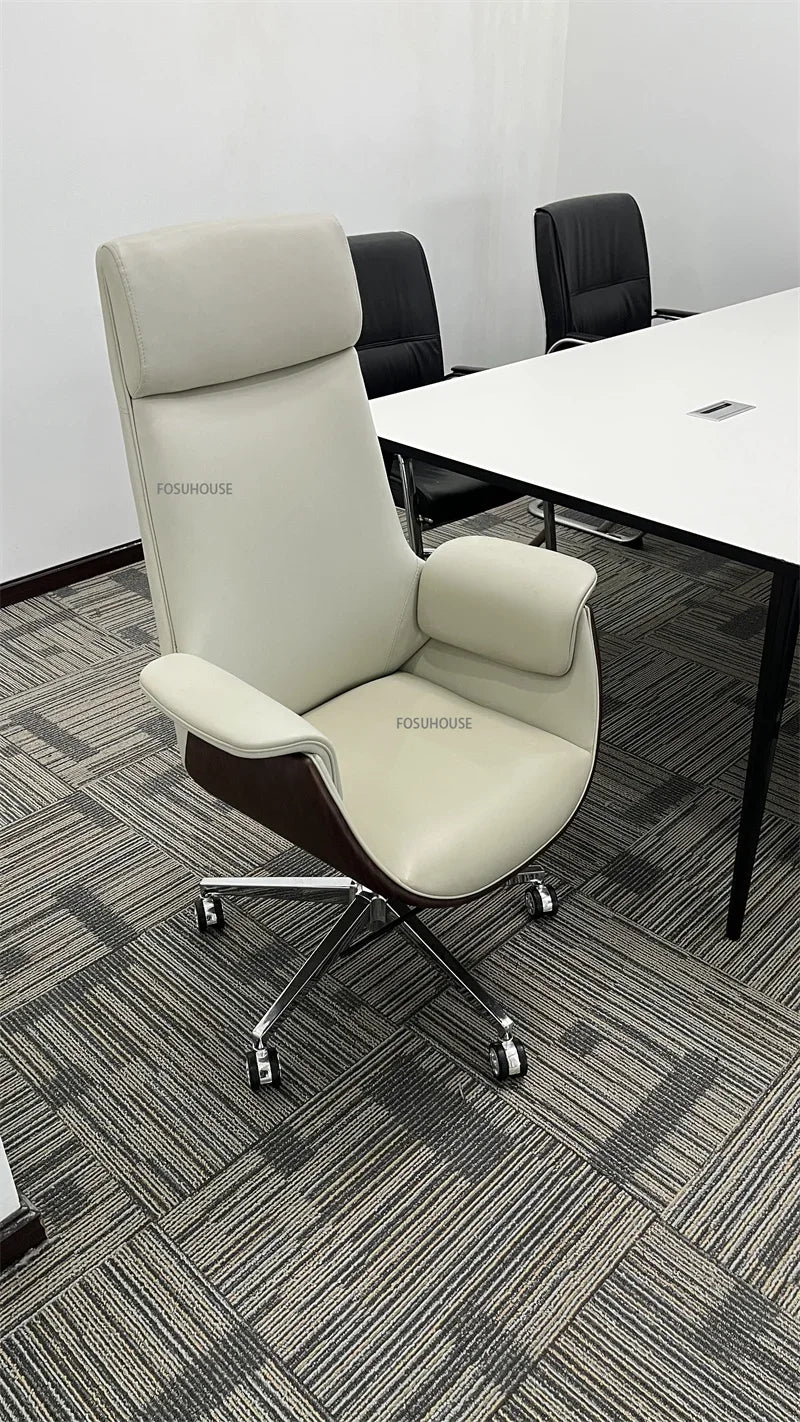 Modern Light Luxury Computer Chair Bedroom Comfortable Gaming Chair Lift Swivel Chairs Office Chairs Ergonomic Executive Chair