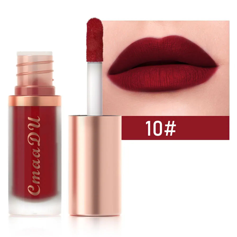 Waterproof Velvet Matte Lip Gloss