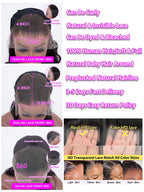 220 Density Bone Straight Hd Transparent 13x6 Lace Frontal Wig Brazilian 13x4 360 Hd Lace Front Human Hair Wigs For Black Women