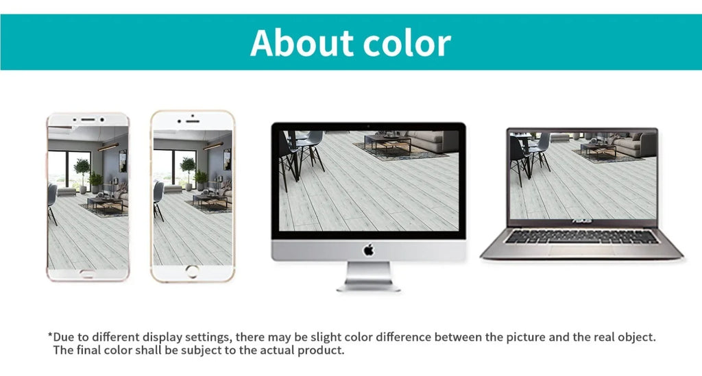 15x90cm Waterproof 3D Self-Adhesive thick Wood Grain Floor sticker Wallpaper Wall Sticker Living Room Toilet Kitchen Home Decor