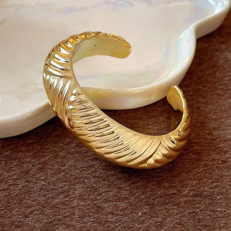 Irregular Geometric Bangle