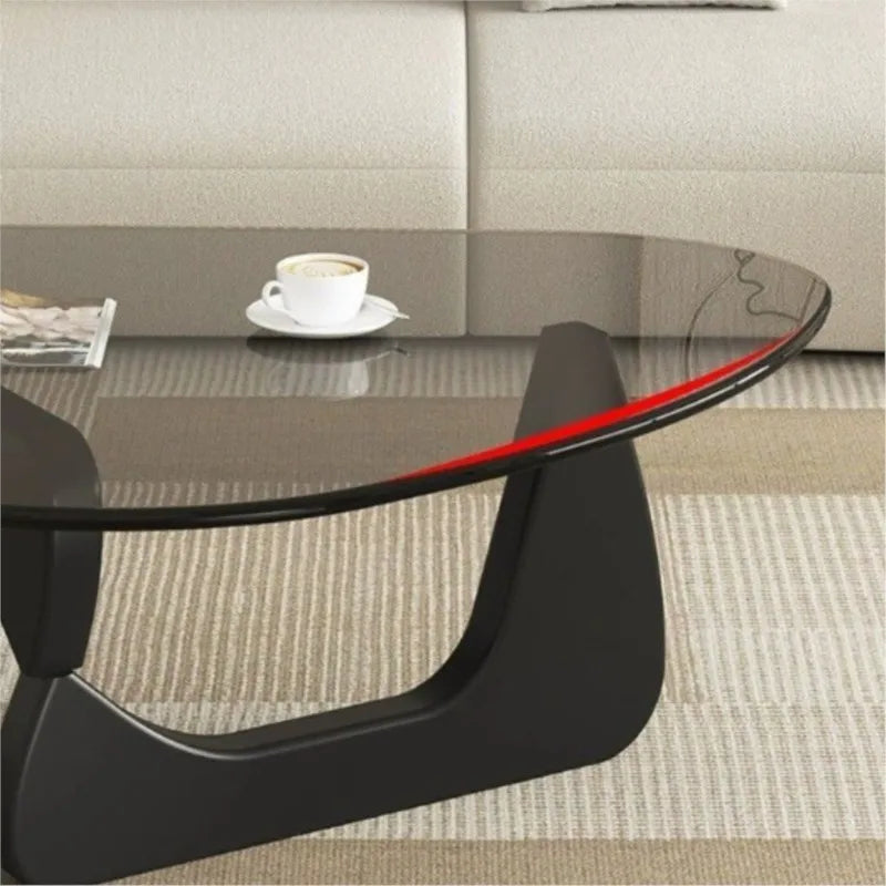 X&D Italian Style Nordic Style Minimalist Coffee Table In Home Living Room Modern And Fashionable Water Droplet Shaped Tea Table