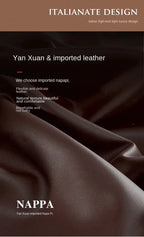 Genuine Leather Boss Chair, Office Chair, Comfortable for Long Periods of Sitting, Can Lie Down for Nap, Computer Swivel Chai