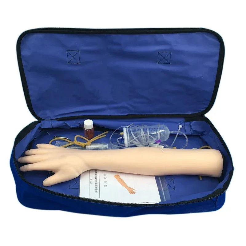 Phlebotomy Practice Kit for Injection Training IV Practice Kit Intravenous Infusion Puncture Injection Arm  Training Model