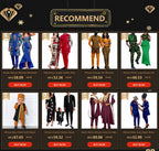 African Print Dresses for Women with Headwrap Matching Couple Outfits Men Patchwork Shirt and Pants Sets Africa Clothing Y22C075