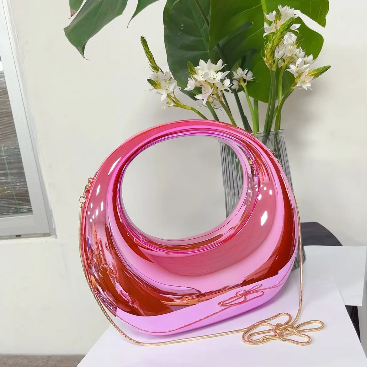 Acrylic Chain Handbag