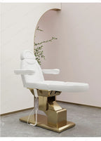 XinSheng Electric Lift Beauty Care Bed Adjustable Diagnostic Chair for Hospital Clinic Health SPA Store Sofa Leather Furniture