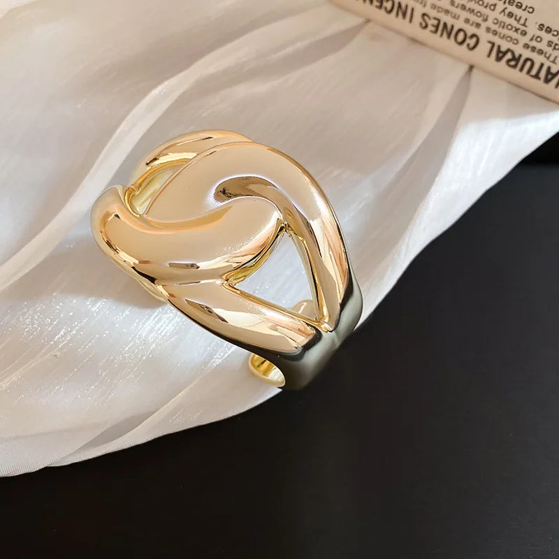 Irregular Geometric Bangle