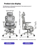 Foot Rest Chair Ergonomic Gaming Chairs Computer Comfortable Wheels Massage Adjustable Sedia Da Ufficio Office Furniture