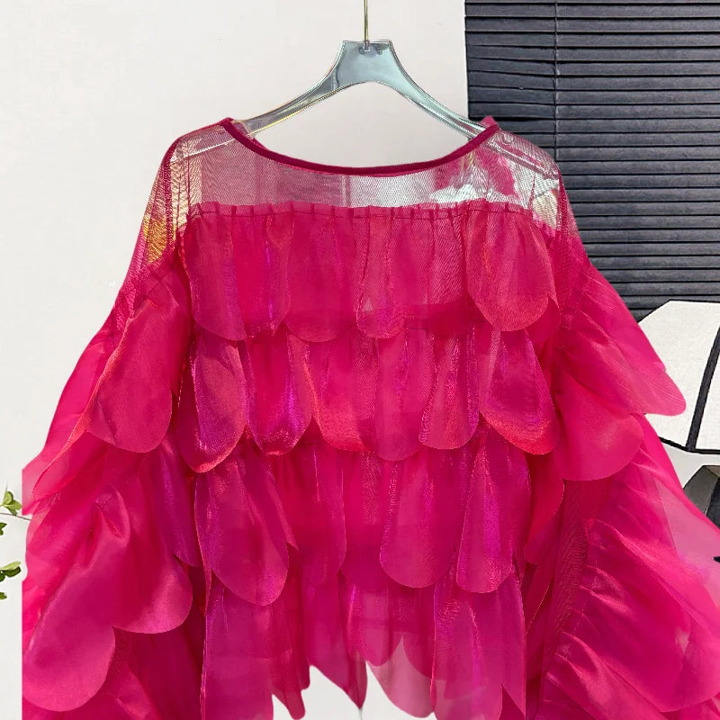 Nice European Chiffon  Blouse