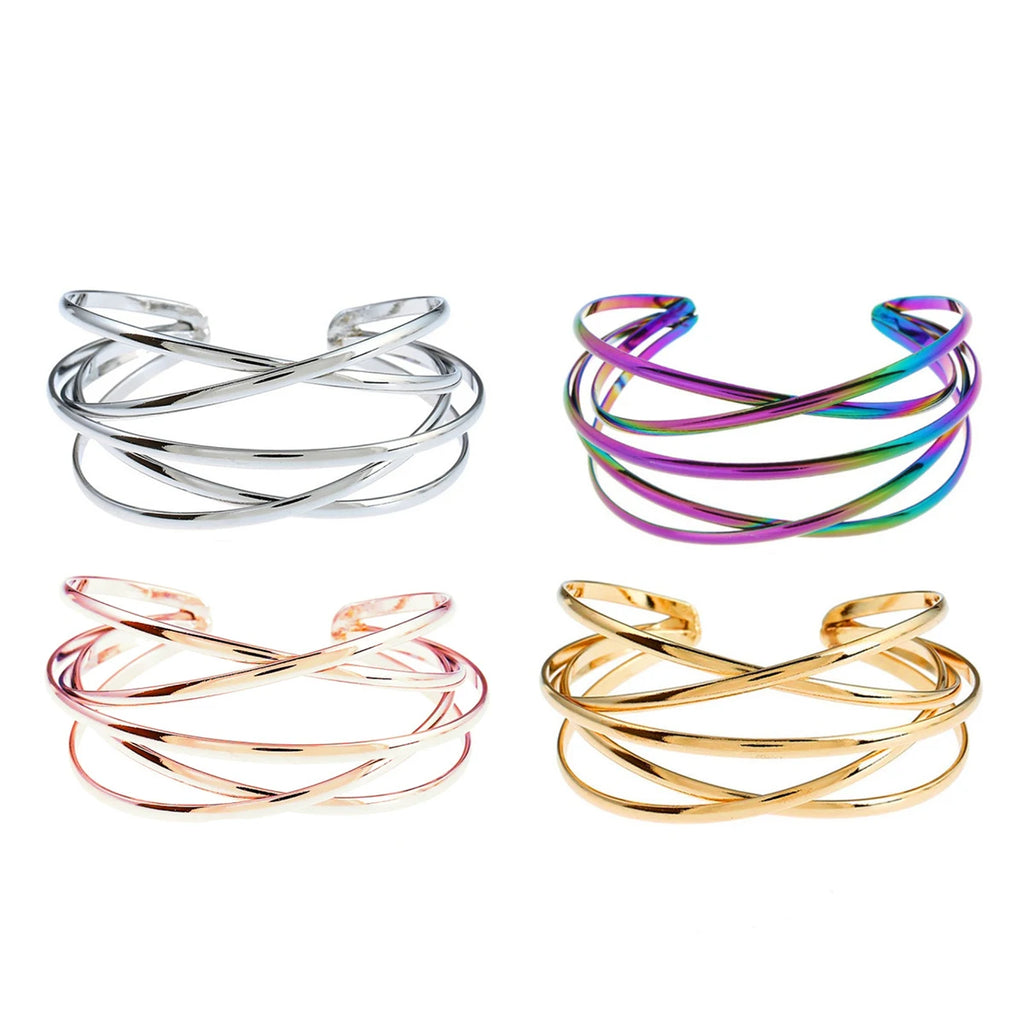 Punk Open Adjustable Bangle