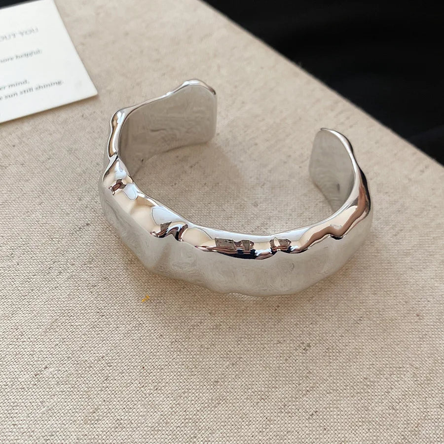Irregular Geometric Bangle