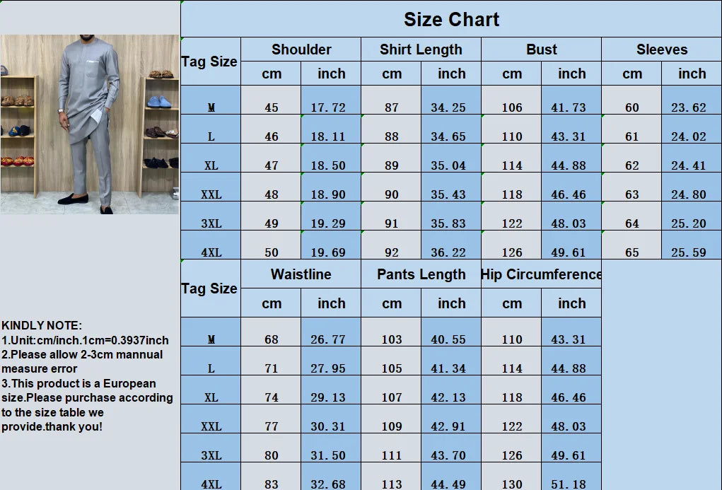 2024Kaftan Elegant African Men's suit Two-piece Agbada dress Wedding jacket and trousers Wedding suit African ethnic style