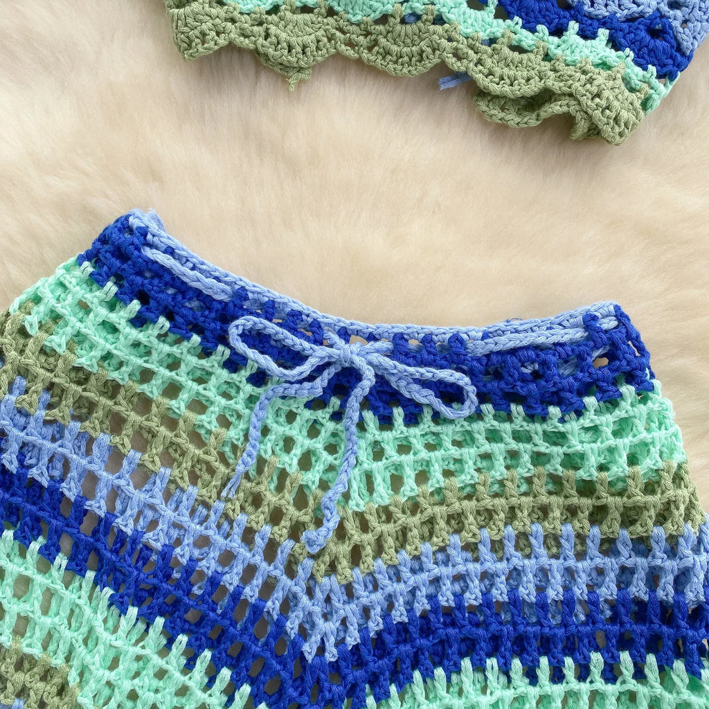 Halter Short Set