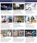 Modern Design Office Furniture Single-seat Employee Workstations Wooden Computer Desks and Office Desks with Storage Cabinets