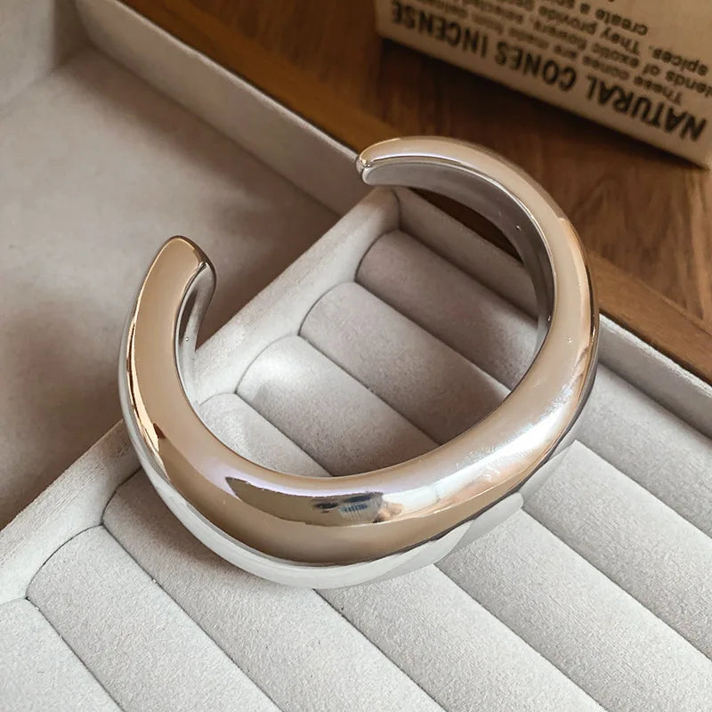 Irregular Geometric Bangle