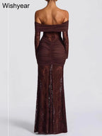 Long Sleeve Mermaid Dress