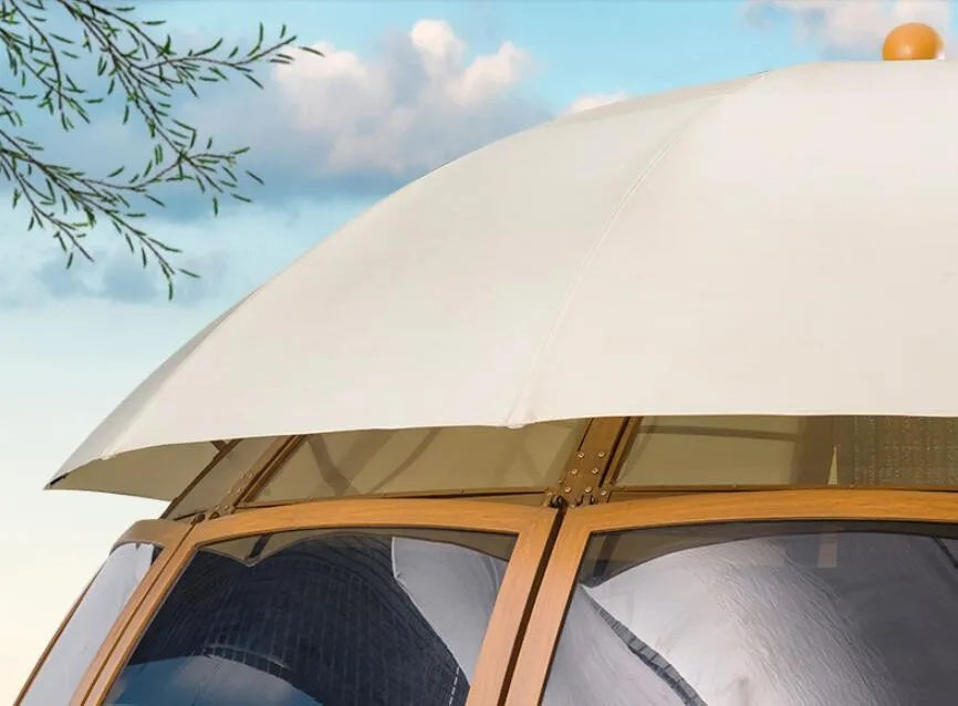 UFO Aluminum Patio Gazebo Canopy & Pergola for Outdoor Space