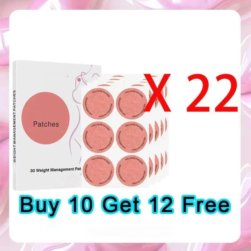 Patches | 30pcs Scientific Formulation Precisely Regulates Appetite & Metabolic Balance Pure Plant Active Delivery System
