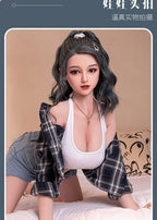 Fully real replica doll mold big breasts and hips aircraft cup sex toys long legs dual channel heating