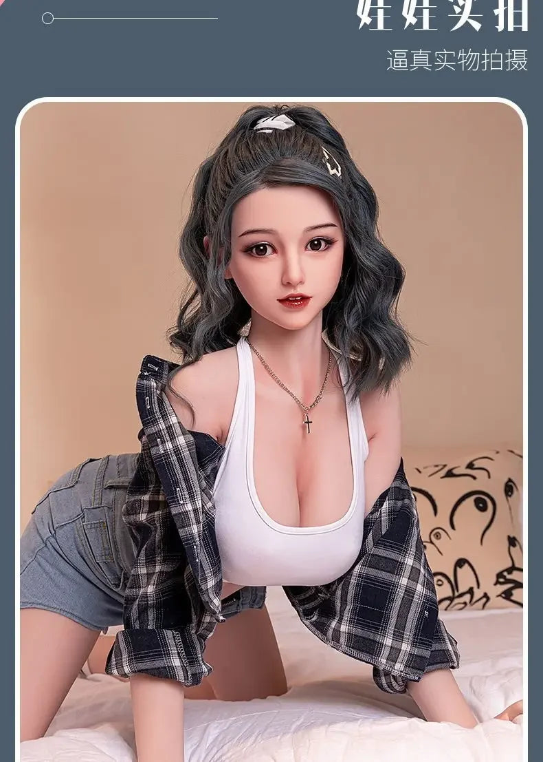 Fully real replica doll mold big breasts and hips aircraft cup sex toys long legs dual channel heating