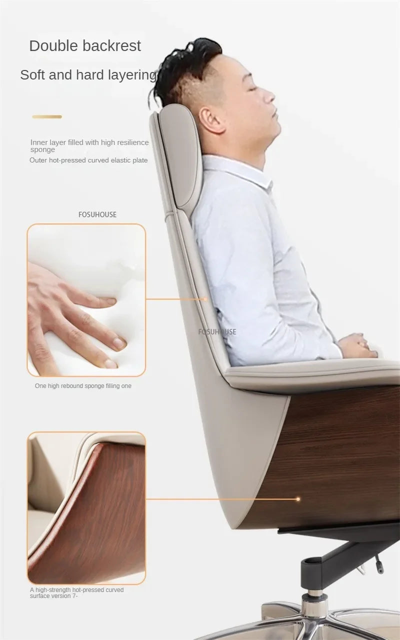 Modern Light Luxury Computer Chair Bedroom Comfortable Gaming Chair Lift Swivel Chairs Office Chairs Ergonomic Executive Chair