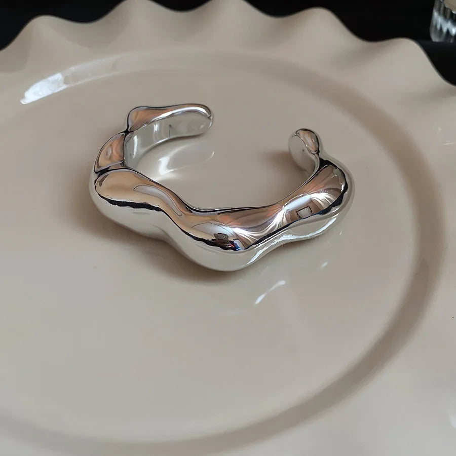 Irregular Geometric Bangle