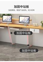 Luxury Simple Reception Desk Logo Salon Decorations Modern Reception Desk Office Beauty Mostrador Recepción Commercial Furniture