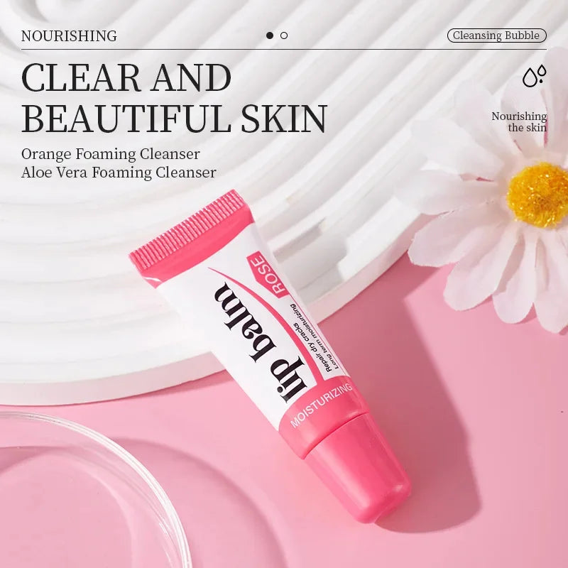 Fast Remove Dark Lip Balm Serum Lighten Melanin Lip Mask Exfoliating Fade Lip Lines Dead Skin Nourishing Repair Lip Care Makeup