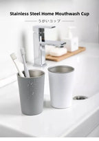 Steel Toothbrush Cup