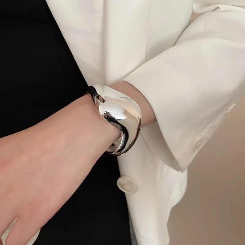 Irregular Geometric Bangle