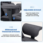 Big and Tall High Back Executive Task Chair Linen Fabric Breathable Keeping you cool Home Office Chairs