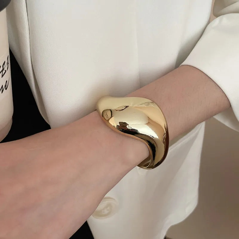 Irregular Geometric Bangle