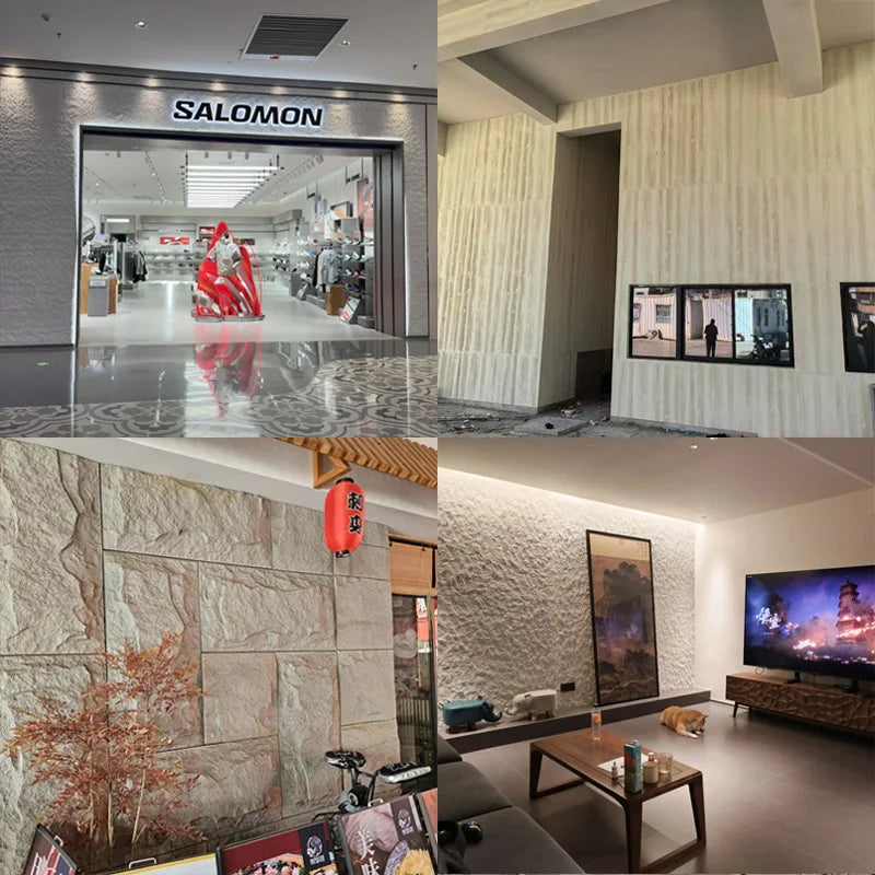 Artificial 3D Stone Wall Panels
