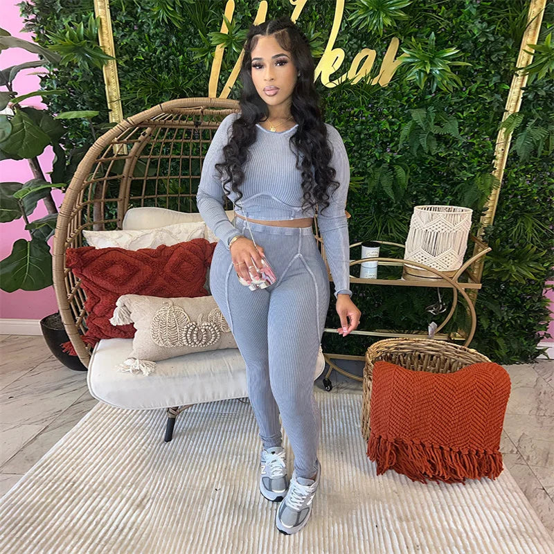 Long Sleeve Bodycon Suit