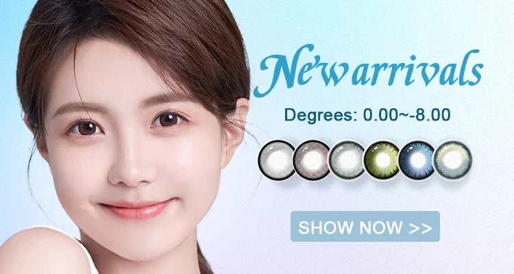 KSSEYE 1Pair Cleopatra 2.0 Series Natural Color Contact Lenses for Eyes Brown Lenses Colorcon Lenses Yearly Beautiful Grey Eyes