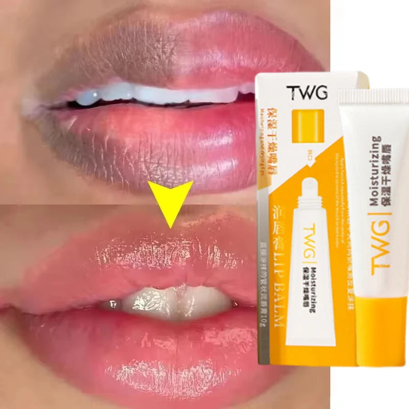 Remove Dark Lip Balm Vitamin C Lighten Melanin Gloss Oil Exfoliating Clean Pigment Dead Skin Fade Lip Lines Beauty Care Makeup