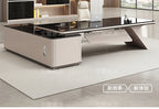 Light luxury boss table, simple modern desk, large desk manager, office desk and chair combination