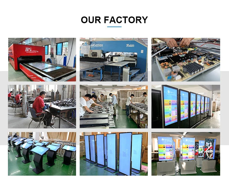 49 55 Inch Fast Food Store Advertising Devise Hanging Lcd Display Wall Mounted Digital Menu Board for Restaurant Shopping Mall