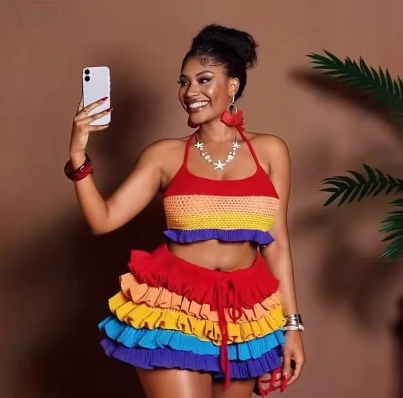 Stylish Crochet Swimsuit