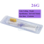 2PCS/5PCS/12PCS Animal Nasolacrimal Duct & IV Infusion Winged IV Catheter with Heparin Lock for Pet Animal Infusion 22G 24G 26G