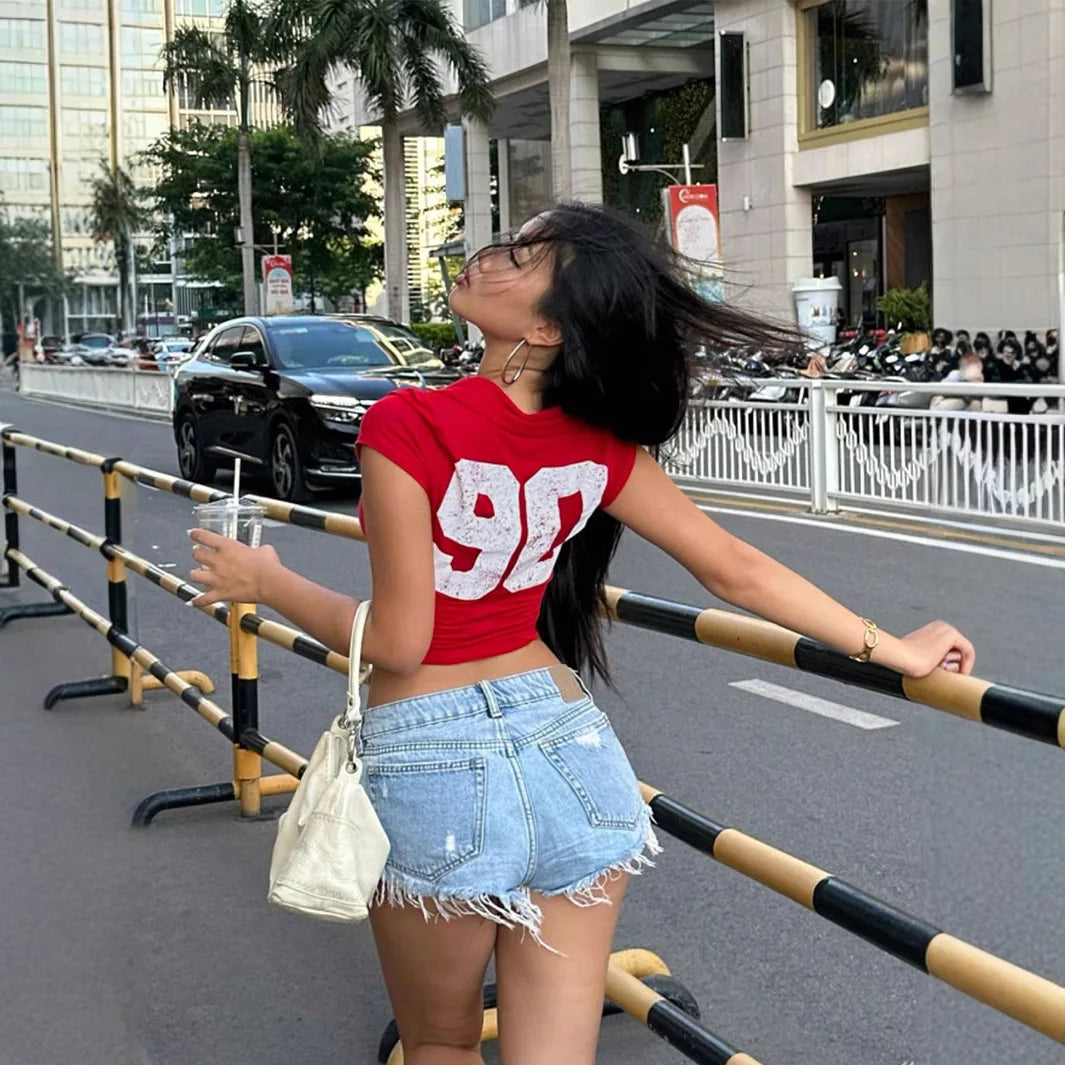 Ladies Sport Crop Top