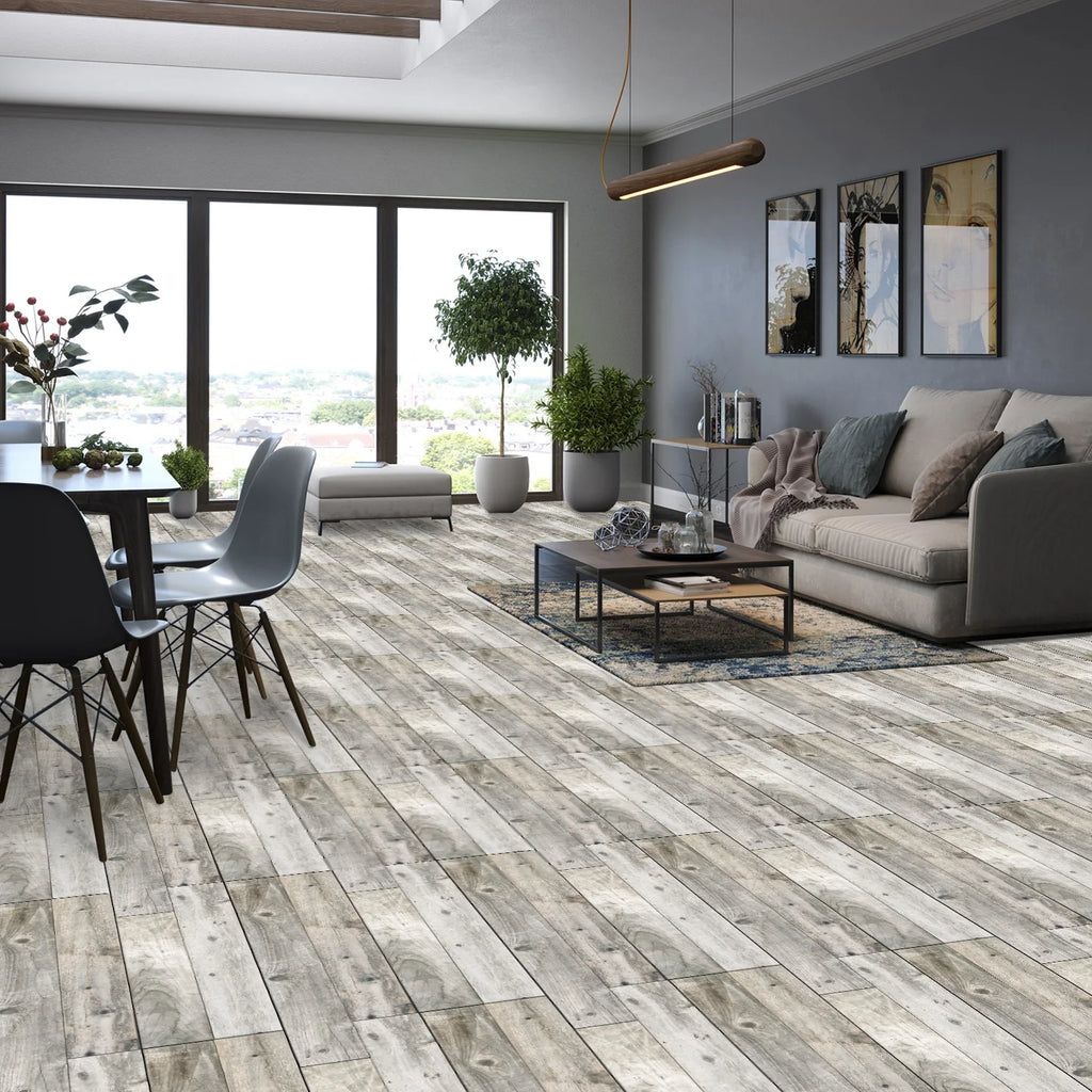 15x90cm Wood Grain Floor Sticker 0.72mm Thick Self-Adhesive PVC Waterproof Wall Stickers Kitchen Bedroom Ground Cover Decal