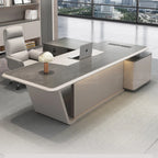 Boss's desk is simple, modern table and chair combination, advanced sense, large class desk, single presiden