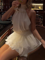 Classic Ruffles prom Gowm